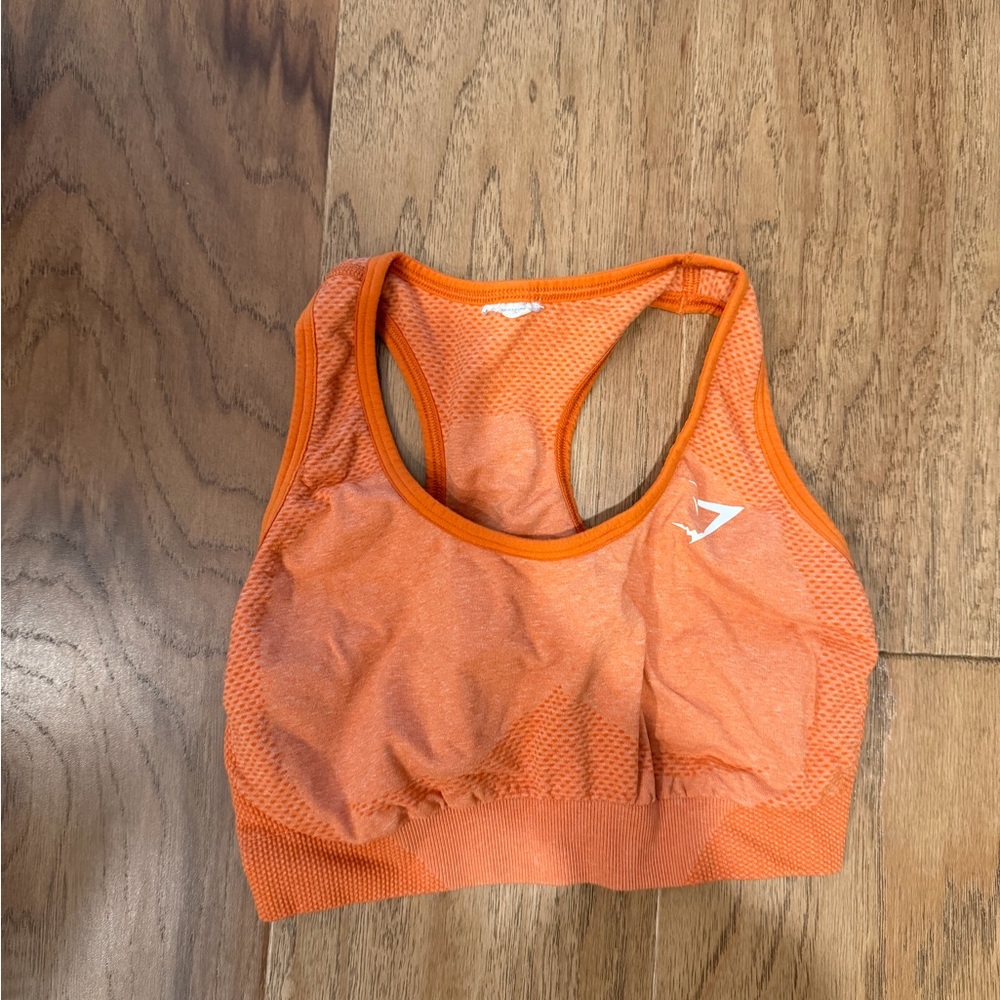 Gymshark Orange Sports Bra